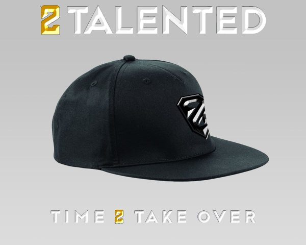 2 Talented 3D Embroidered Snapback