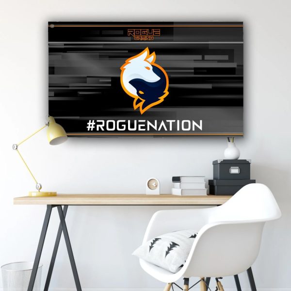 Rogue Gaming Wall Flag - Image 14