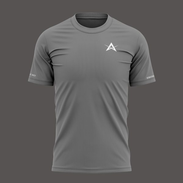 Annex Esports Grey Casual Tee Embroidered - Image 5