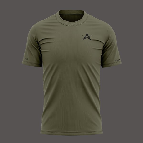 Annex Esports Khaki Casual Tee Embroidered - Image 2