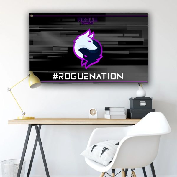 Rogue Gaming Wall Flag - Image 6