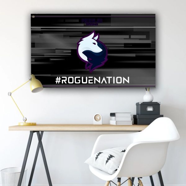 Rogue Gaming Wall Flag - Image 5