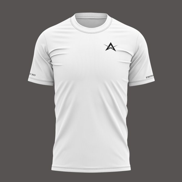 Annex Esports White Casual Tee Embroidered