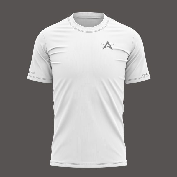 Annex Esports White Casual Tee Embroidered - Image 3