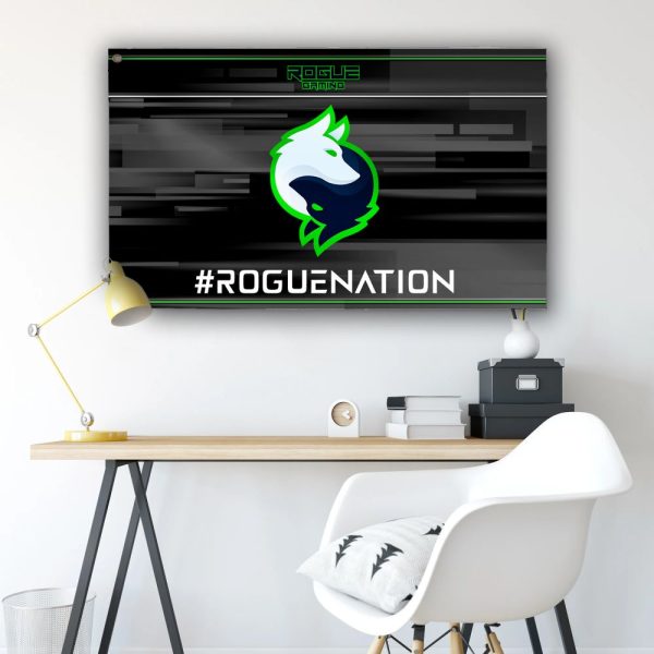 Rogue Gaming Wall Flag - Image 3