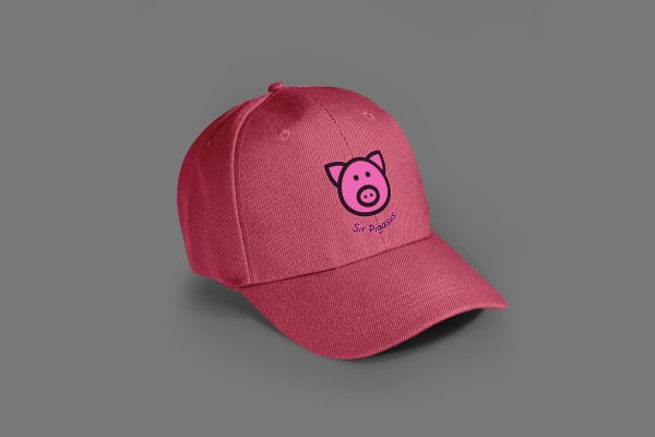 Sir Pigasus Baseball Cap