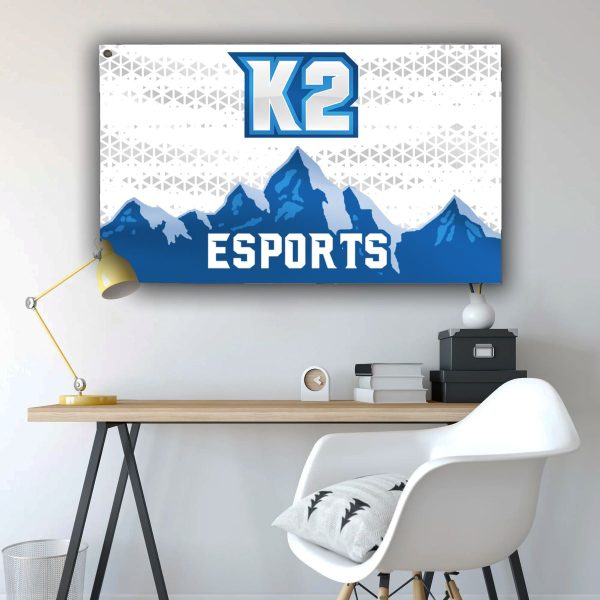K2 Esports Wall Flag