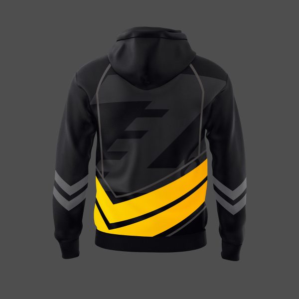 Zip It Esports Black Hoodie - Image 2