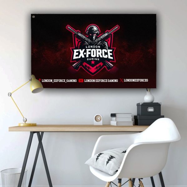 London Ex Force - Wall Flag