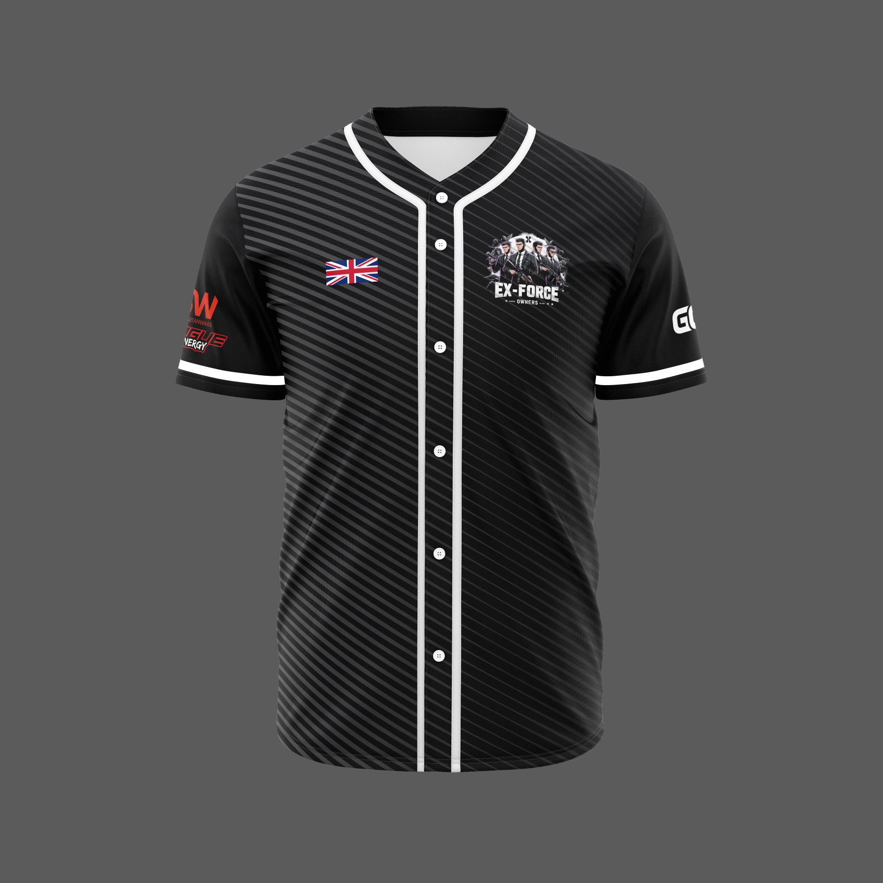 London Ex-Force Owners - Pro Baseball Jersey