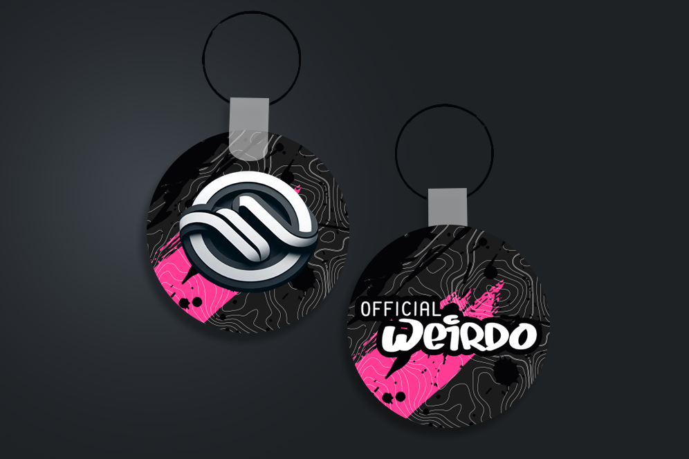 Official Weirdo - Keyring