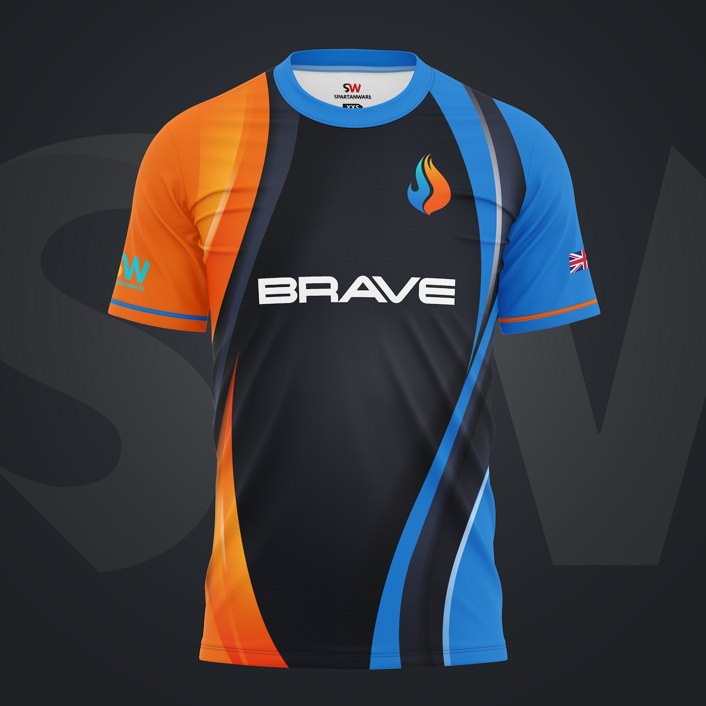 Brave Esports - Pro Crew Neck Jersey