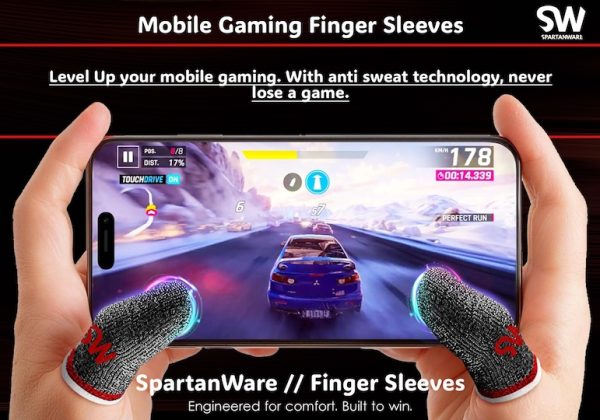 Mobile Gaming Finger Sleeves x12