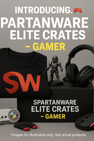 SpartanWare Elite Crate — Gamer Edition