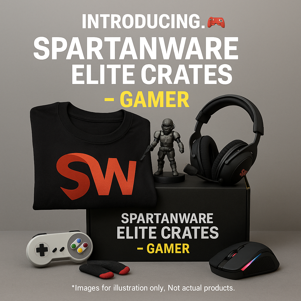SpartanWare Elite Crate — Gamer Edition