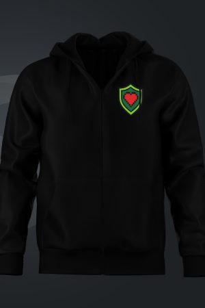 The Great Minecraft Race - Casual Zip Hoodie