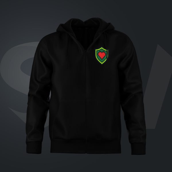 The Great Minecraft Race - Casual Zip Hoodie