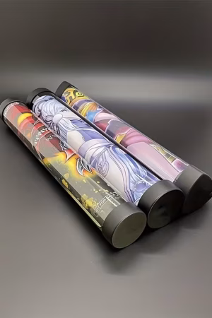 Playmat Storage Tube – 60mm (Transparent)