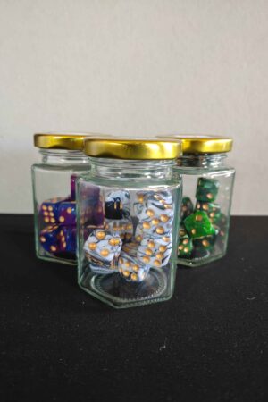 Jarred Dice Set 10pcs