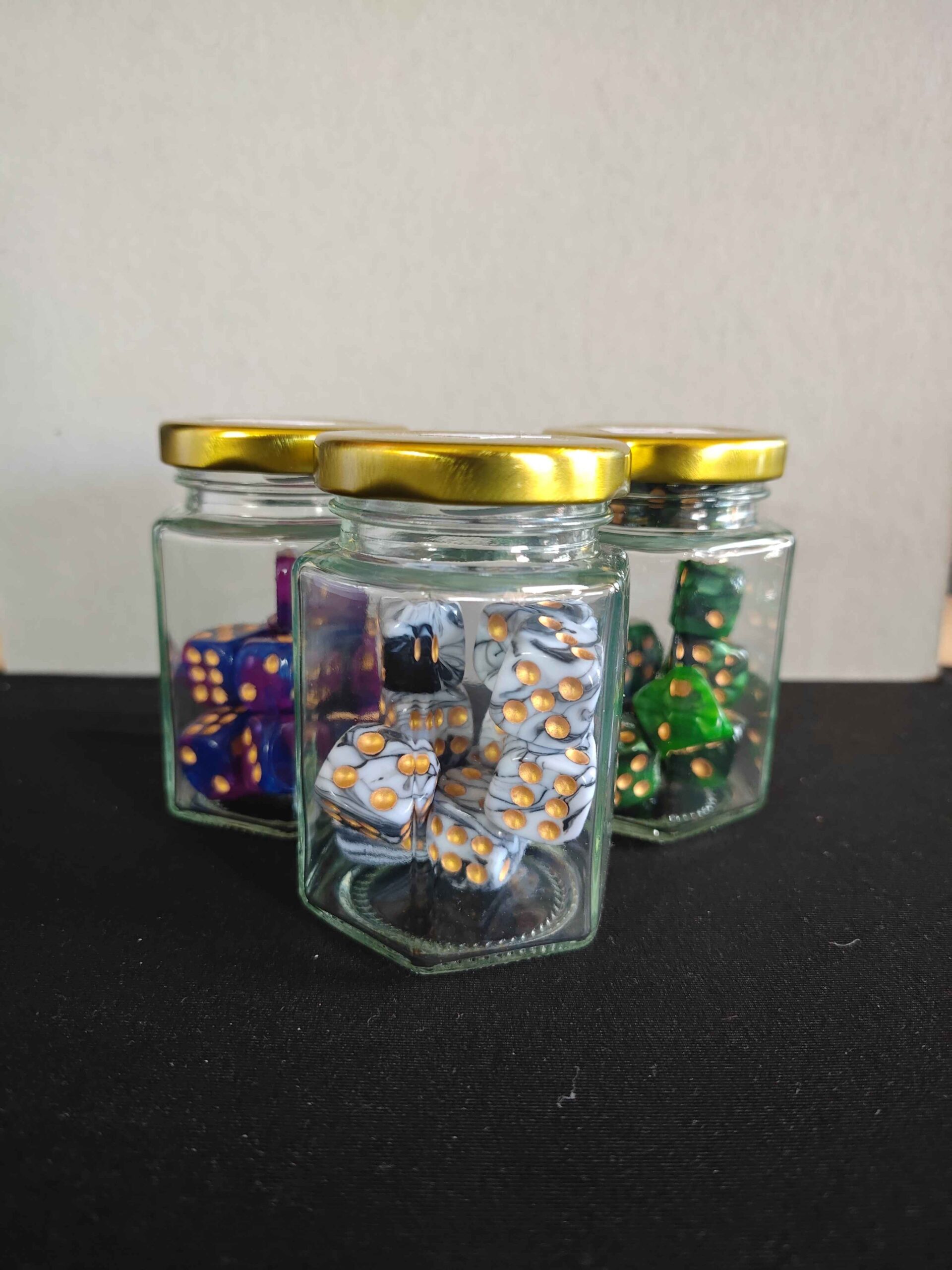 Jarred Dice Set 10pcs