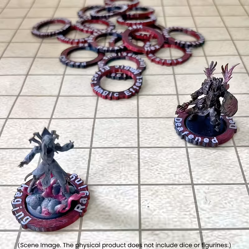 TCG Condition Markers – 12-Piece Set