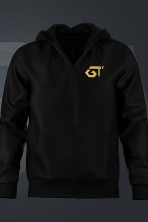 Grind Time - Casual Zip Hoodie