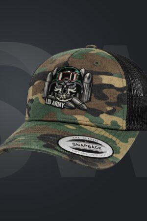 Lid Army - Woodland Trucker Cap