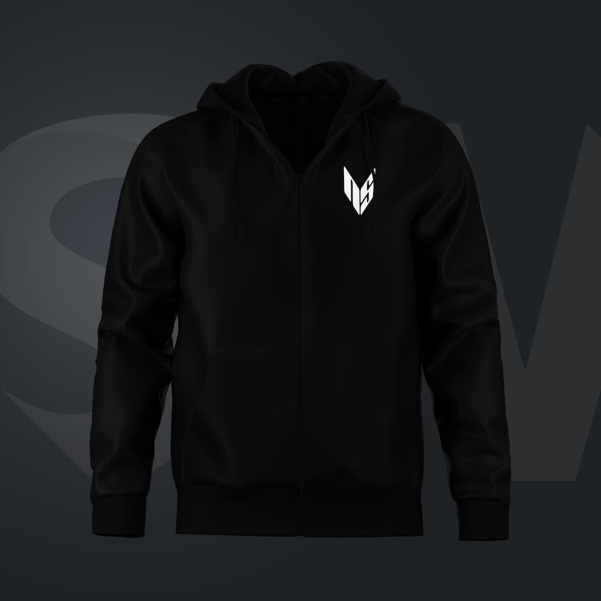 No Surrender - Casual Zip Hoodie