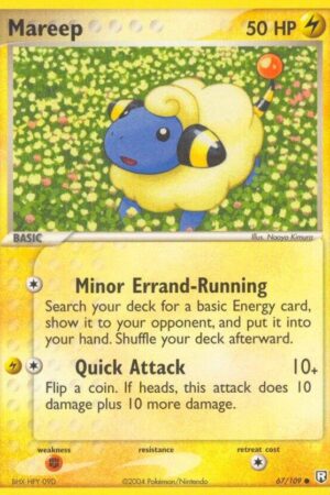 Mareep 67/109 Team Rocket Returns Pokemon NM