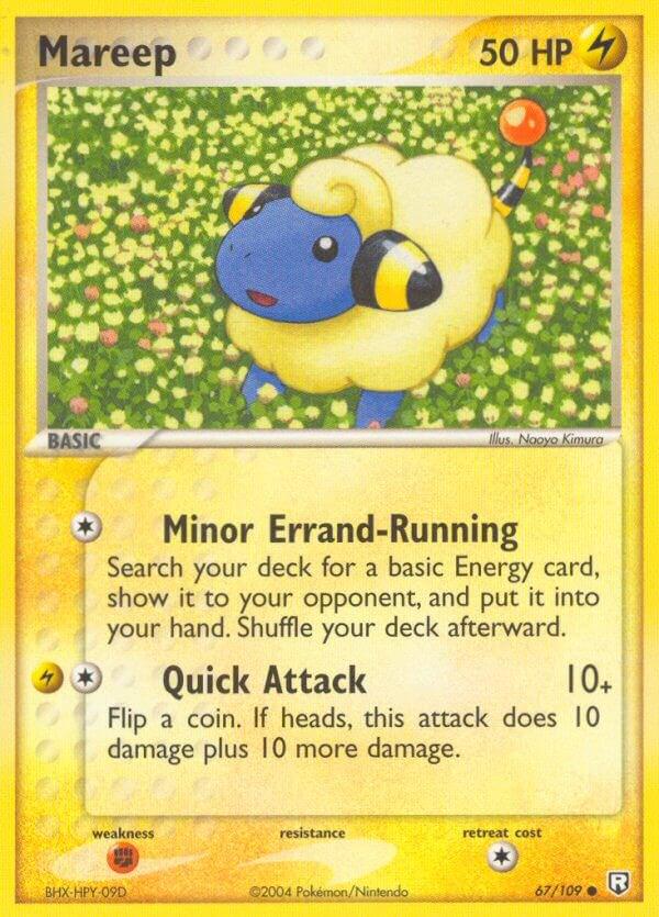 Mareep 67/109 Team Rocket Returns Pokemon NM