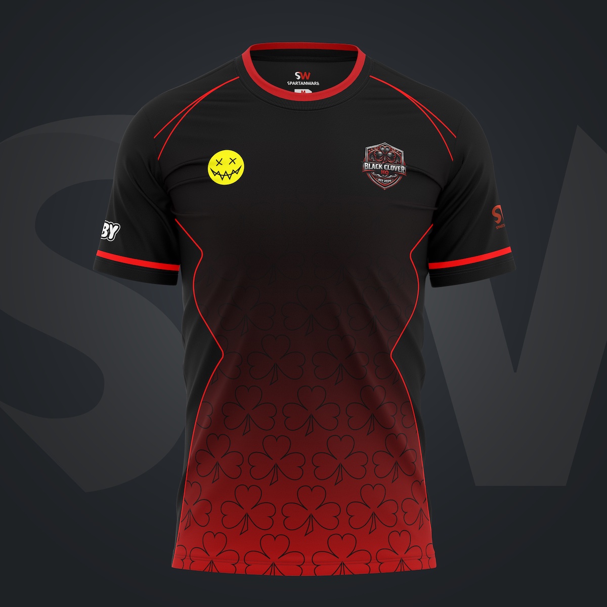 Black Clover Gaming - Pro Crew Neck Jersey