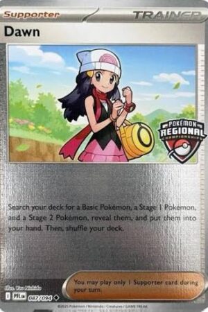 Dawn (PFL 087) Phantasmal Flames - Pokemon Regional Stamp - NM