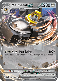Melmetal ex (SCR 105) Stellar Crown - NM
