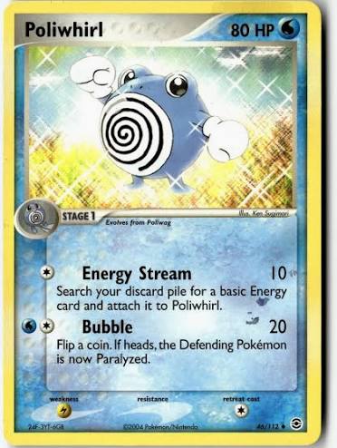 Poliwhirl (FL 46) EX FireRed & LeafGreen - NM