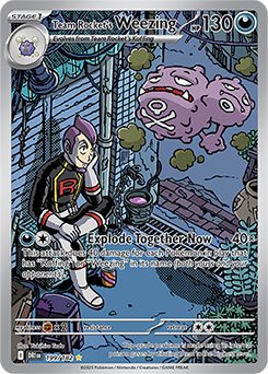 Team Rocket's Weezing (DRI 199) Destined Rivals - NM