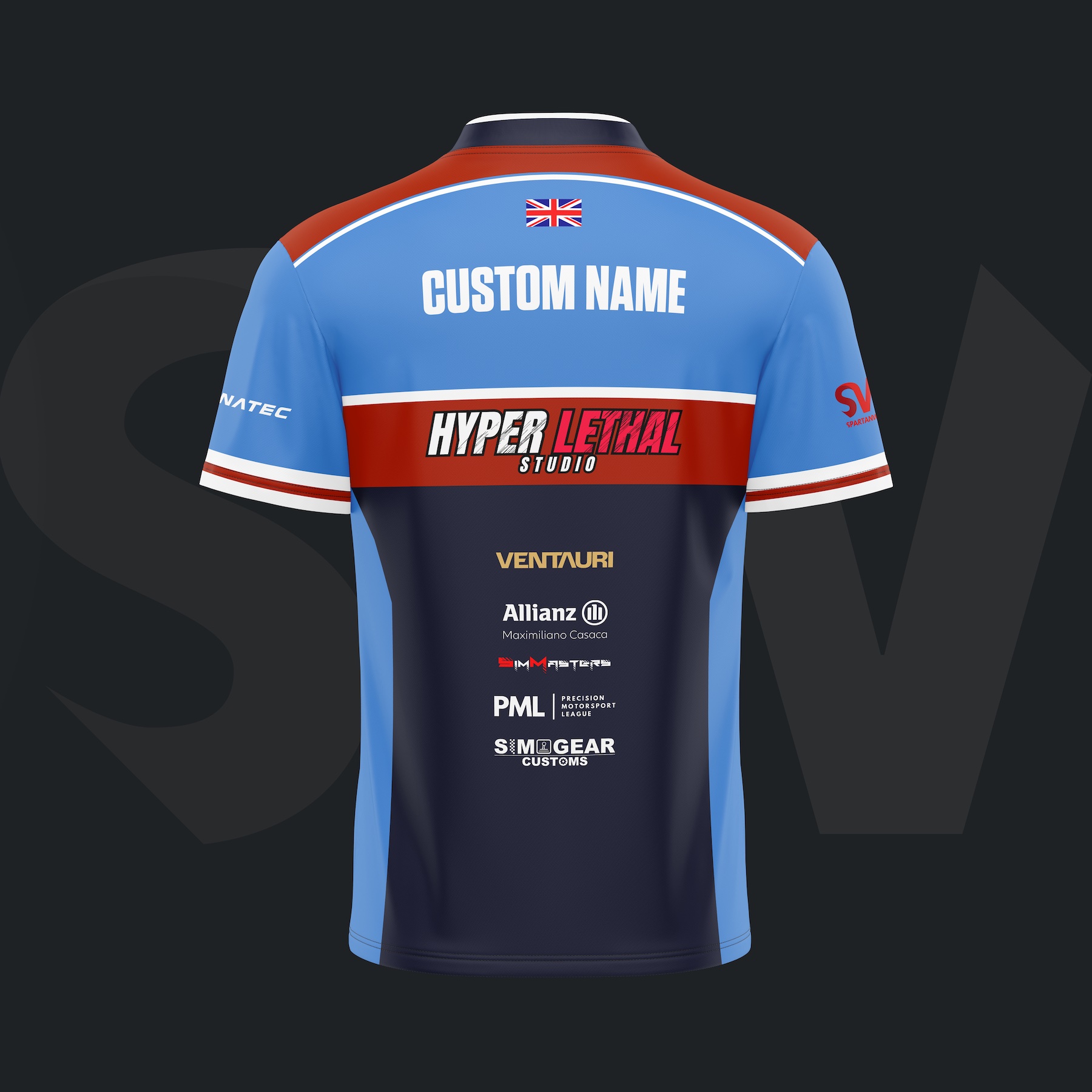 Hyper Lethal Studio - Pro V Neck Jersey - Image 2