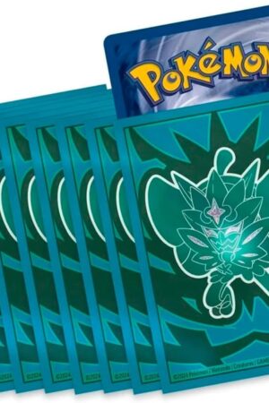 Pokemon Elite Trainer Box Sleeves [65 Pieces], Promotional ETB Box Sleeves for Cards (Ogerpon)