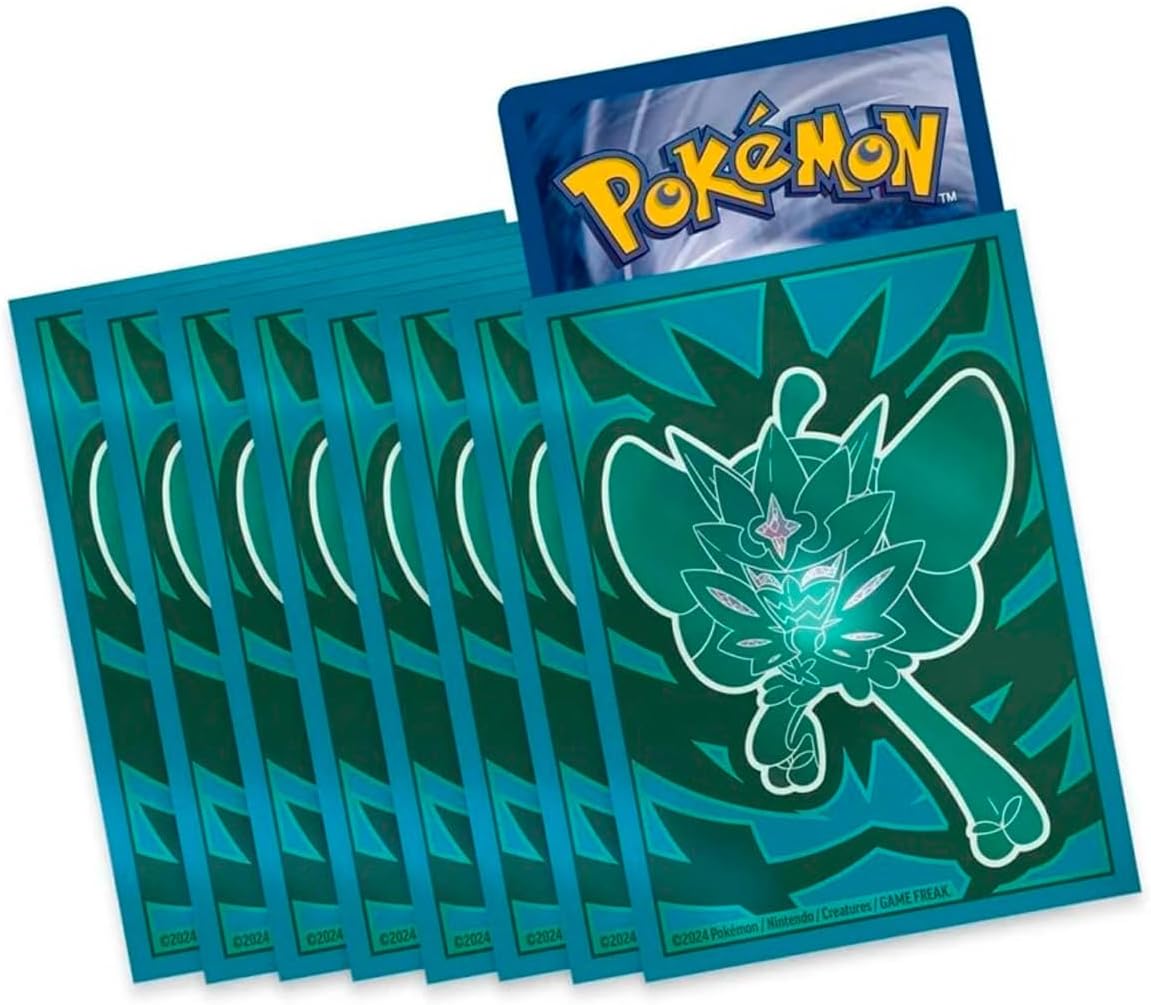 Pokemon Elite Trainer Box Sleeves [65 Pieces], Promotional ETB Box Sleeves for Cards (Ogerpon)