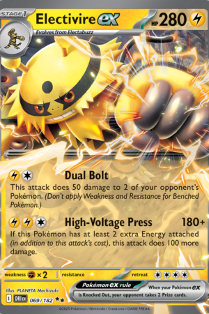 Electivire ex - Destined Rivals - #69