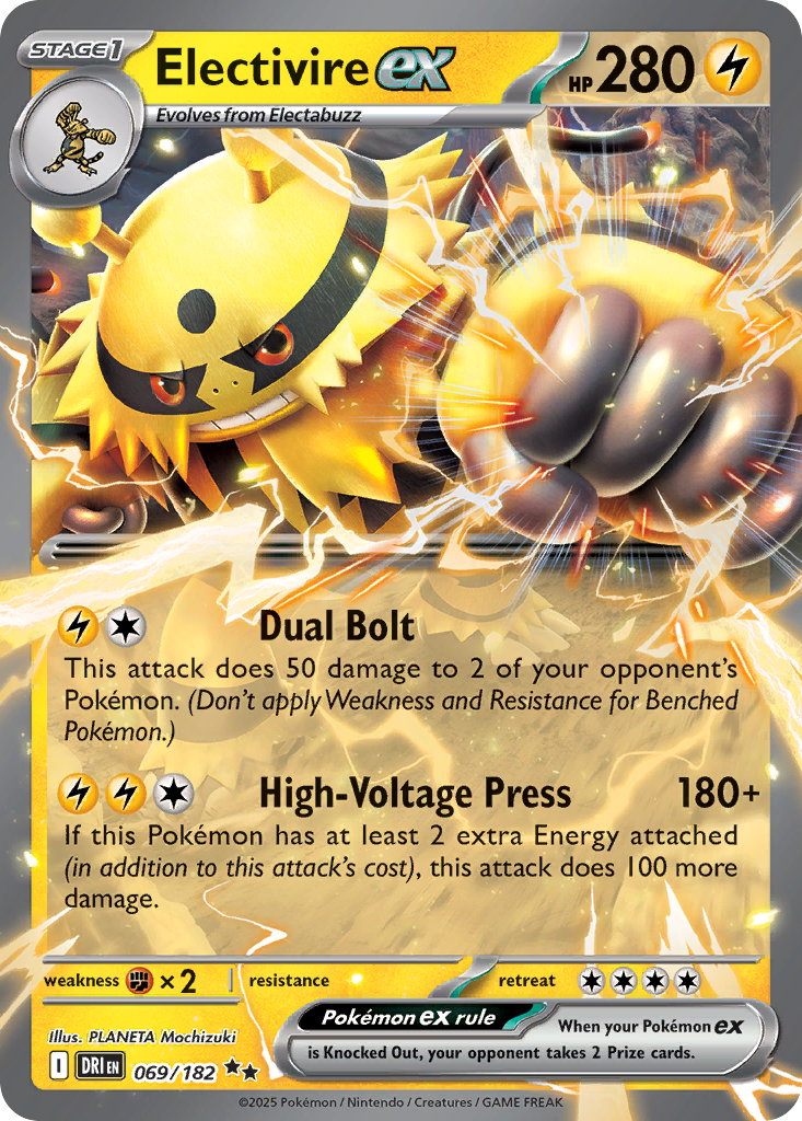 Electivire ex - Destined Rivals - #69