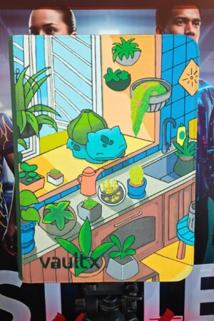 Bulbasaur's Kitchen – Hand Painted Vault X 9 Pocket Binder