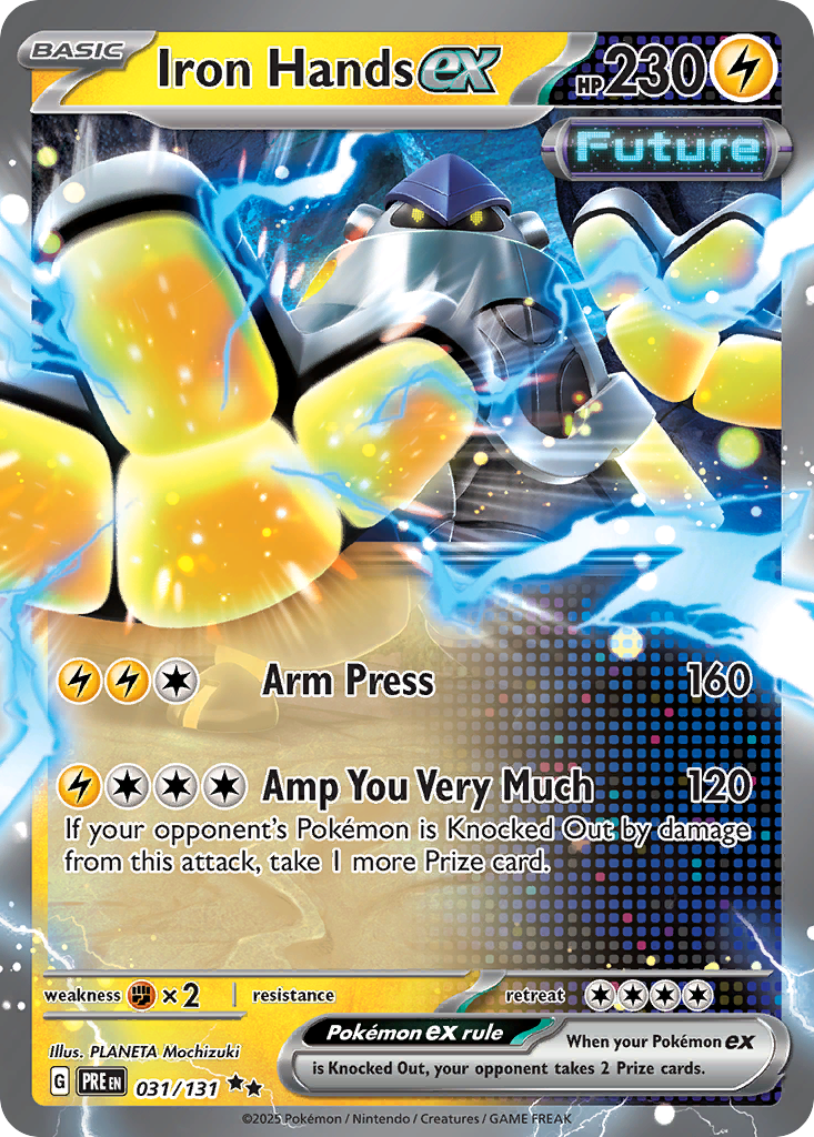 Iron Hands ex - Prismatic Evolutions - #31