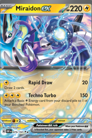 Miraidon ex - Obsidian Flames - #79