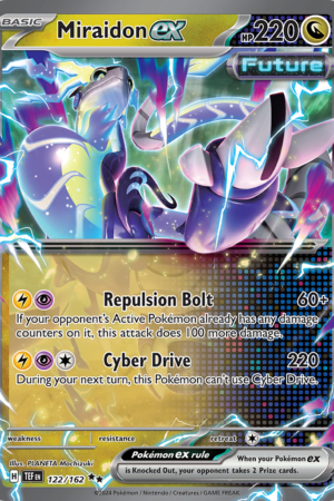 Miraidon ex - Temporal Forces - #122