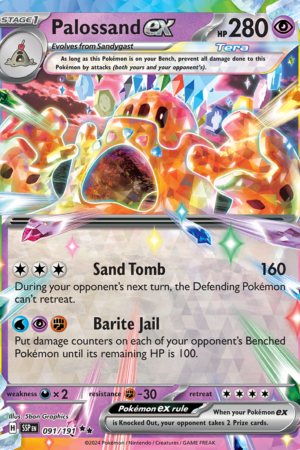 Palossand ex - Surging Sparks - #91