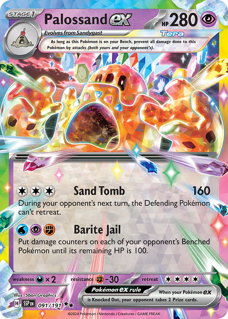 Palossand ex - Surging Sparks - #91