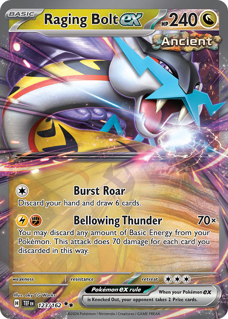 Raging Bolt ex - Temporal Forces - #123
