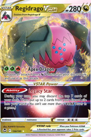 Regidrago VSTAR - Silver Tempest - #136