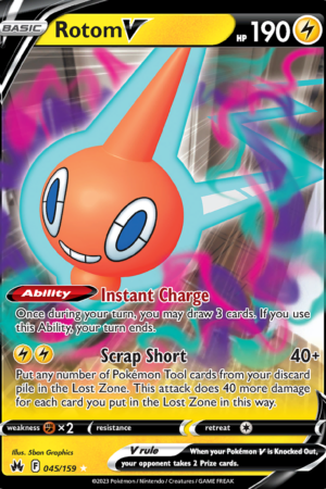 Rotom V - Crown Zenith - #45