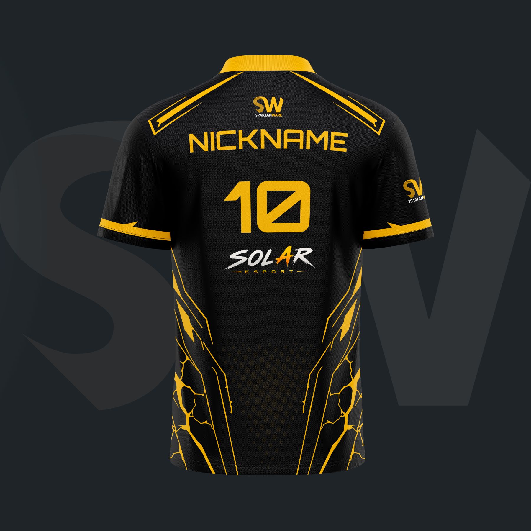 Solar Esports - Pro V Neck Jersey - Image 2